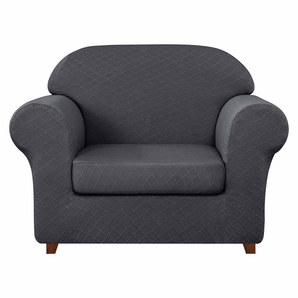 Paula Rhombus Stretch Sofa Slipcover