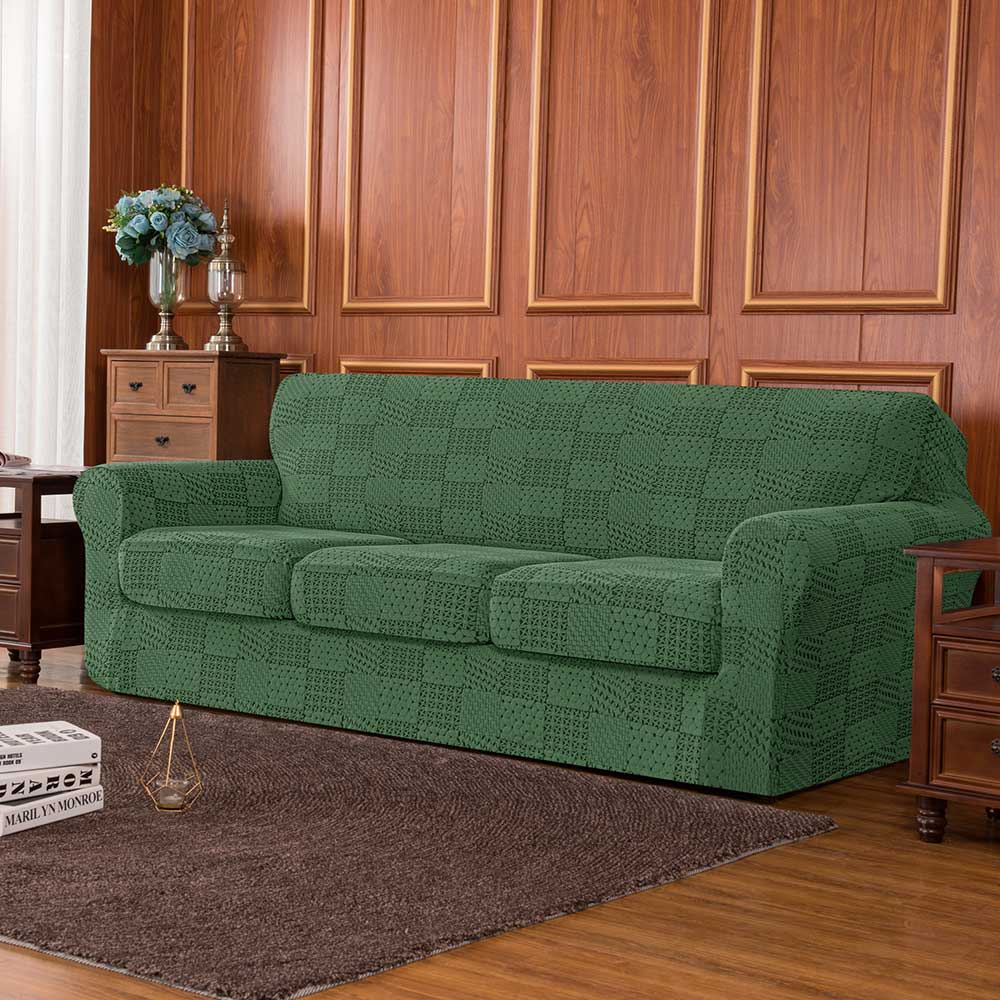 Ellesmere Traditional Jacquard Stretch Sofa Cover