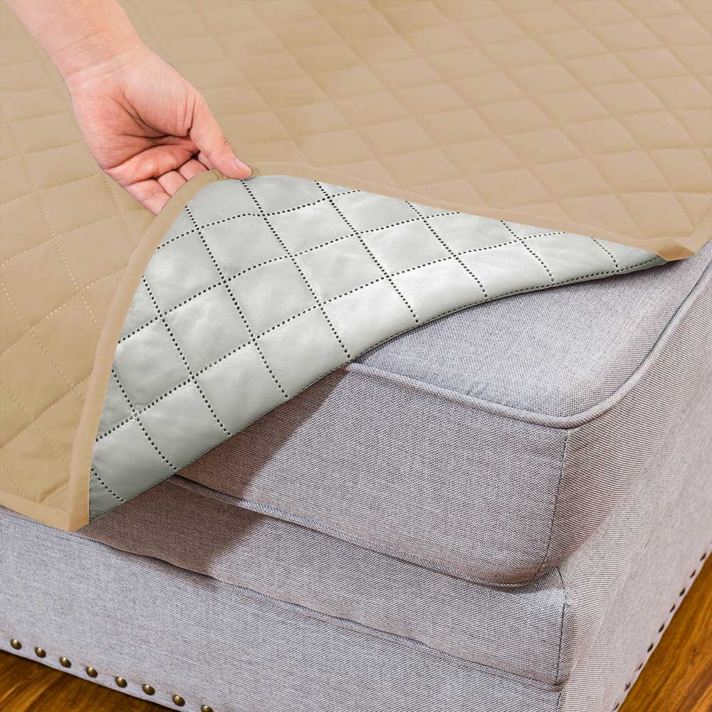 Caledonia Reversible Chaise Sofa Slipcover