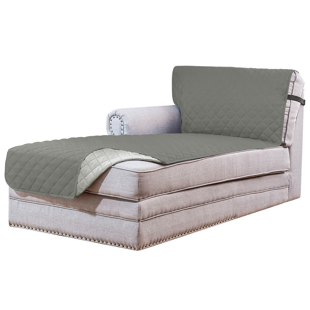 Caledonia Reversible Chaise Sofa Slipcover