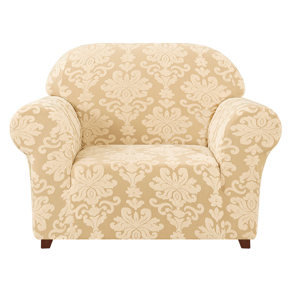 Clive Jacquard Stretch Sofa Slipcover