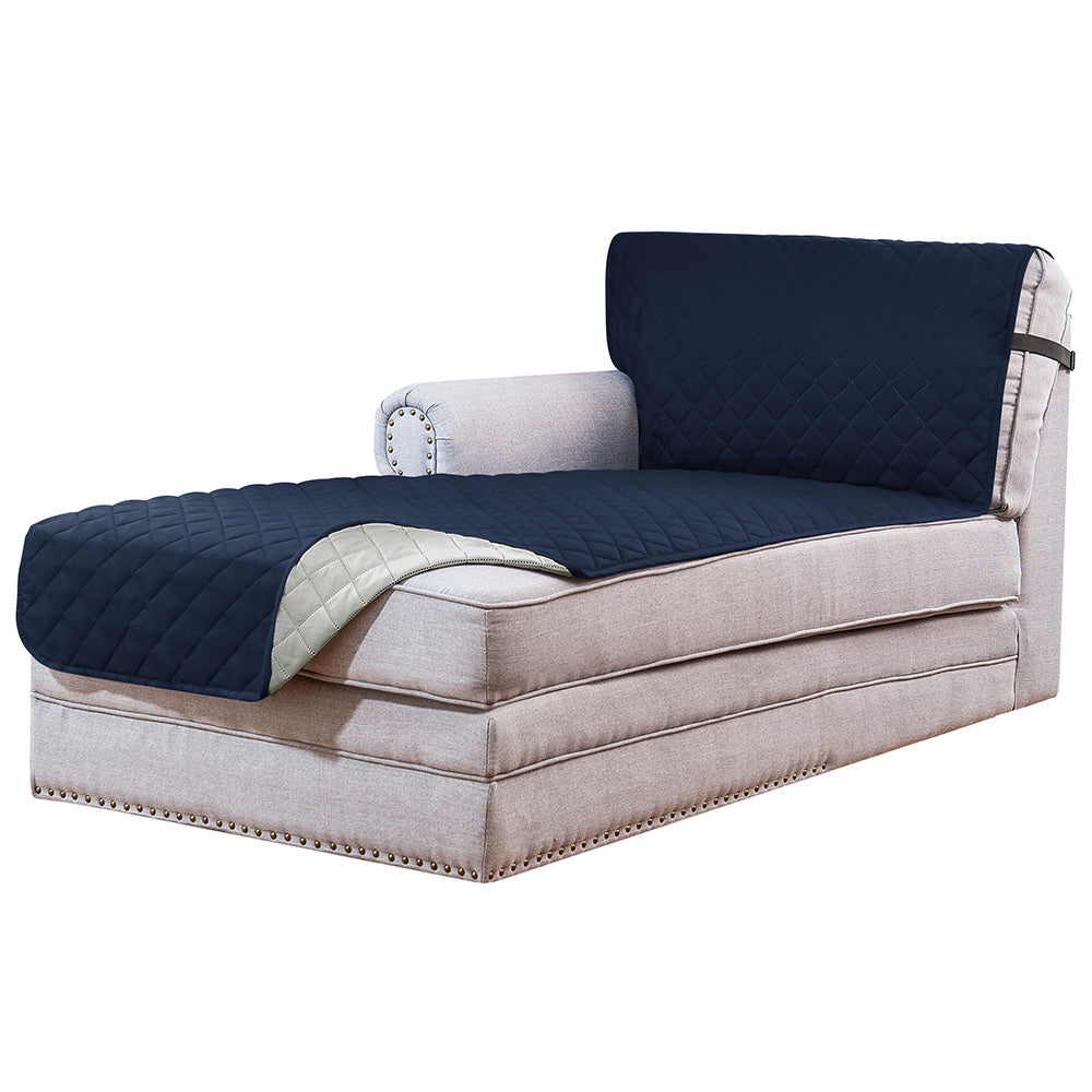 Caledonia Reversible Chaise Sofa Slipcover