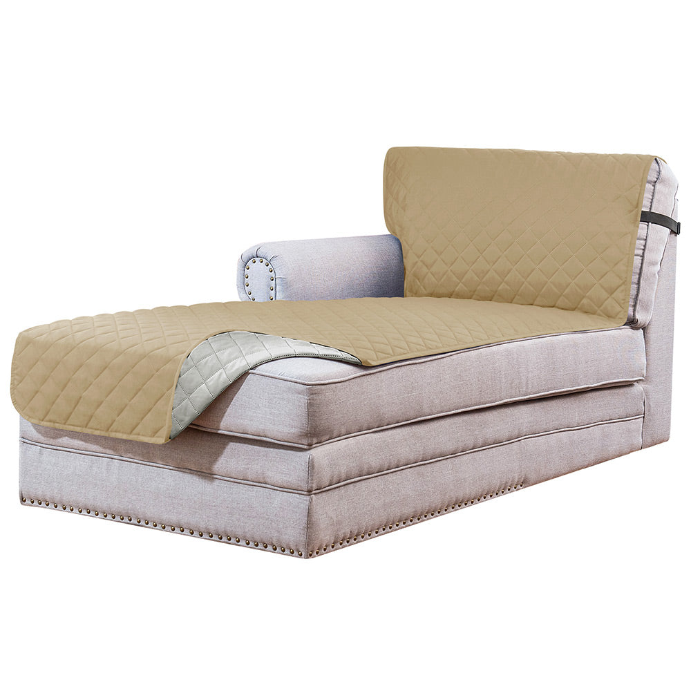 Caledonia Reversible Chaise Sofa Slipcover