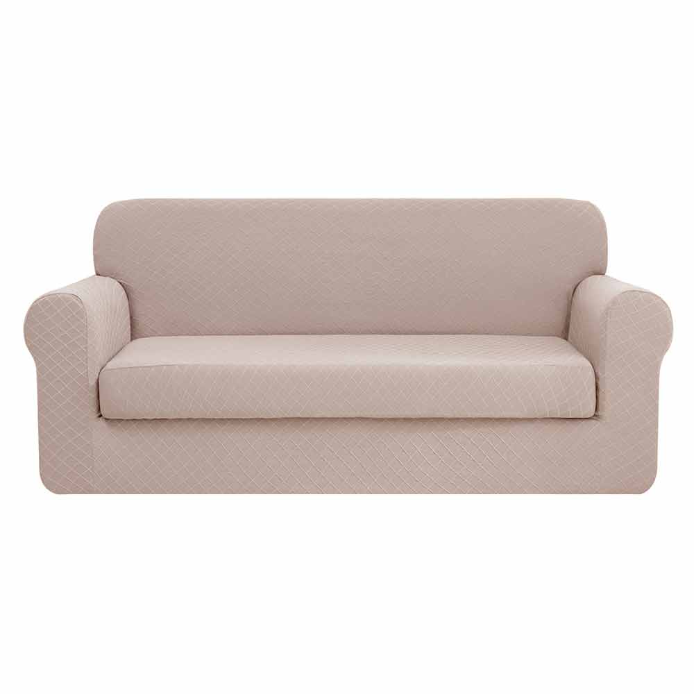 Paula Rhombus Stretch Sofa Slipcover