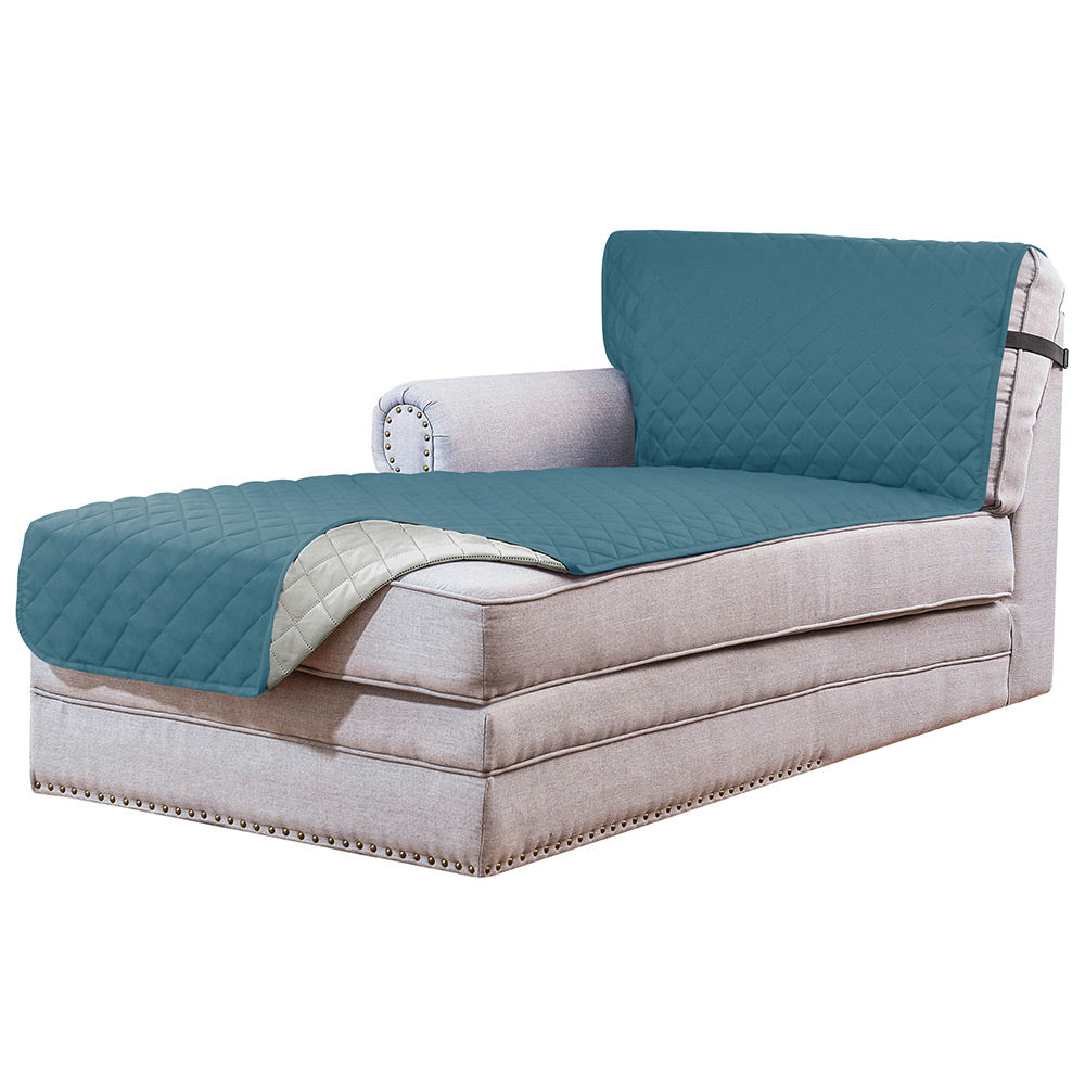 Caledonia Reversible Chaise Sofa Slipcover