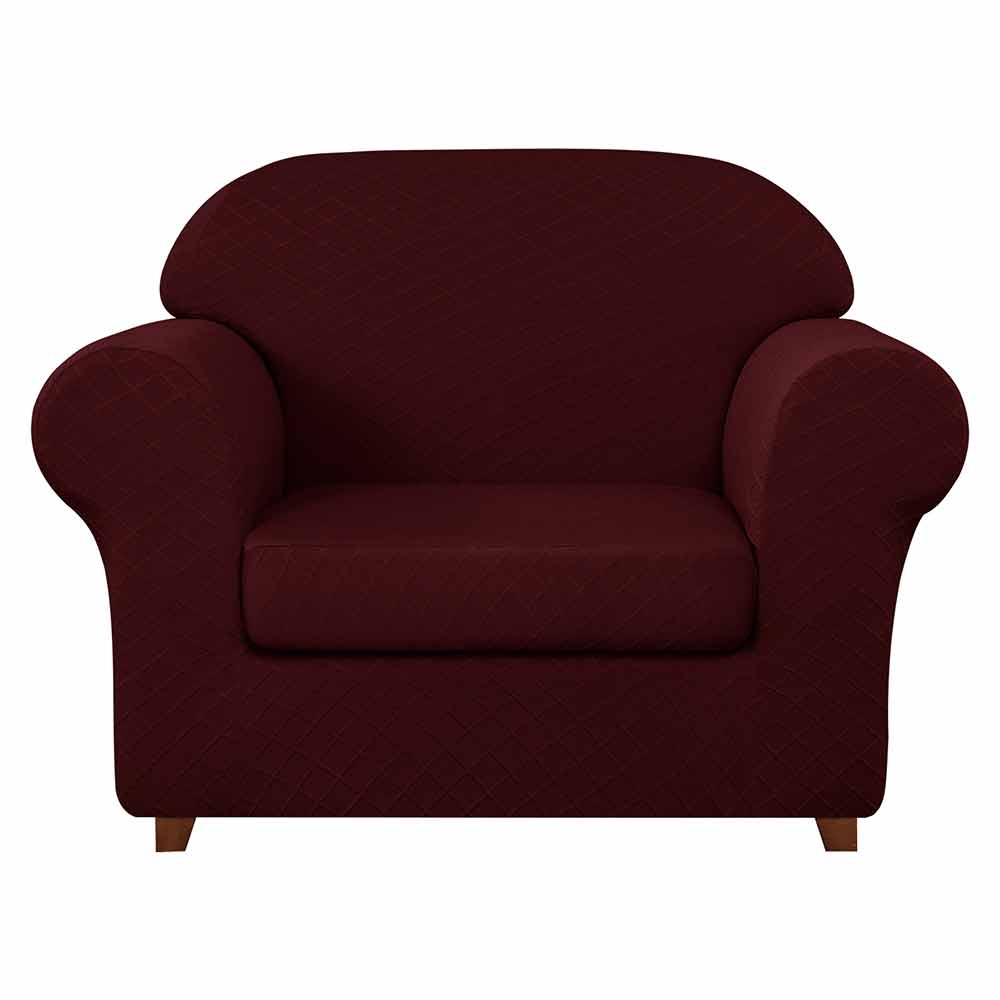 Paula Rhombus Stretch Sofa Slipcover