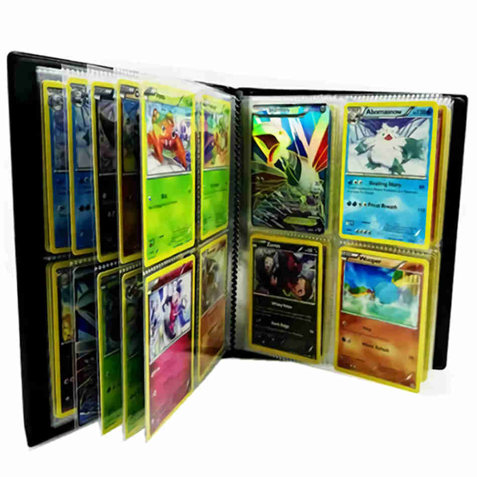 Anime Pokemon Card Album 240pcs Kids Game Card Binder Gx Ex Collectors Folder Cartoon Card Holder Toy - 3