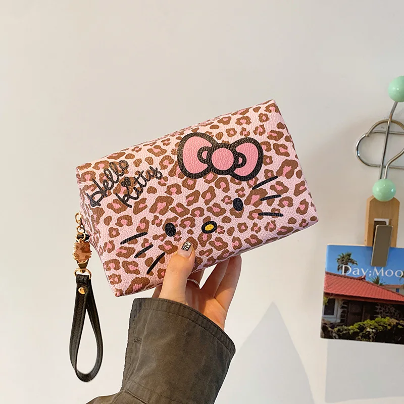 Kawaii Sanrio Hello Kitty Cartoon Cute Women's Bag Handbag Shoulder Bag Makeup Bag Handbag Large Capacity Tote Bag