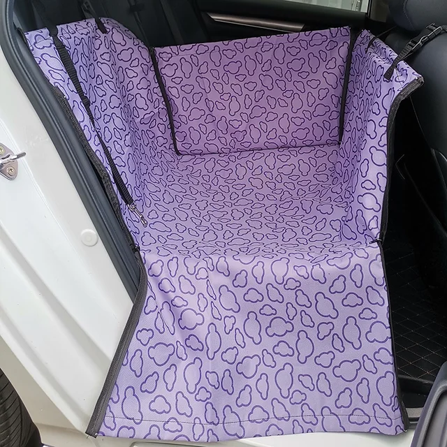 Dog Car Seat Cover Waterproof Pet Travel Dog Carrier Hammock Car Rear Seat Protector Mat Safety Carrier Dogs Cats Car Seat Bag