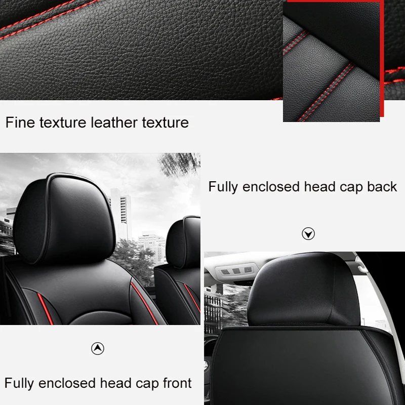 Universal Car Seat Cover For HYUNDAI Solaris Sonata Creta Encino Elantra ix25 ix35 Kona Car accessories Interior details