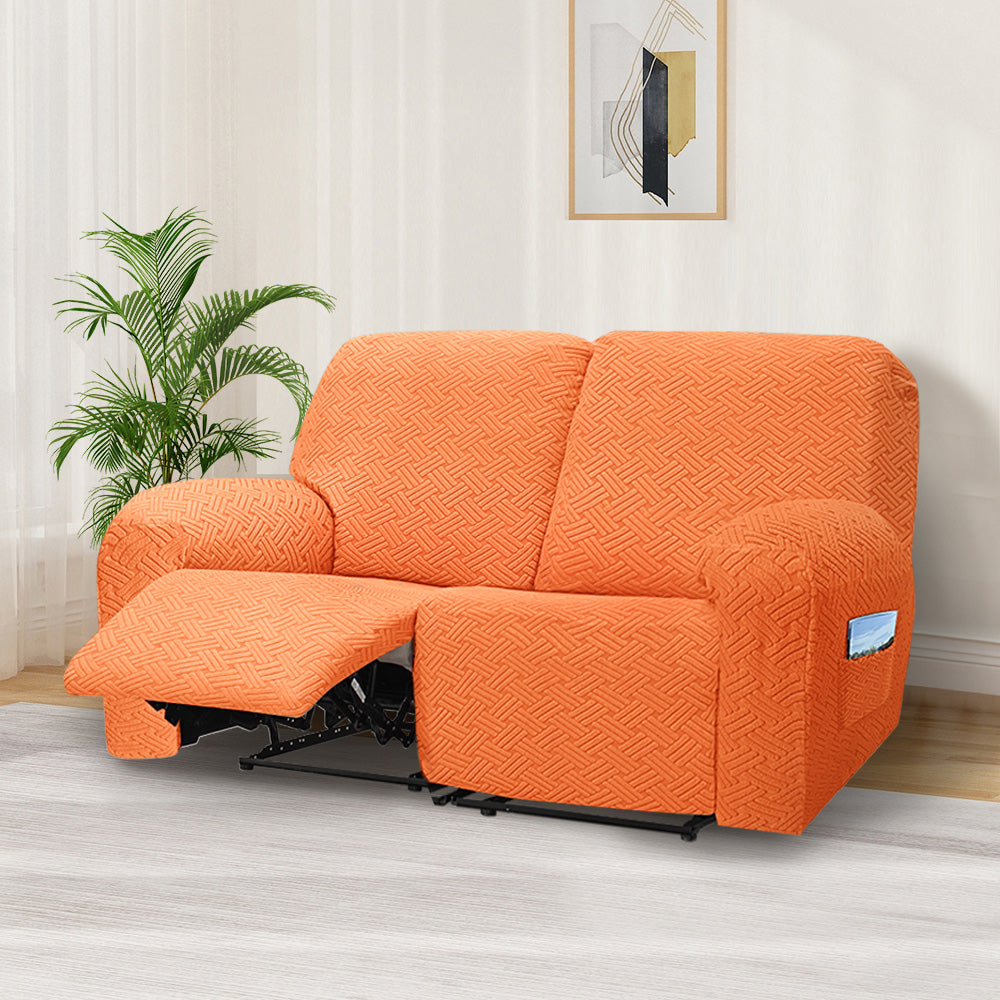 Sofa Cover for All Seasons-Elastic All-Inclusive Recliner Cover for First-Class Comfort  REC REC