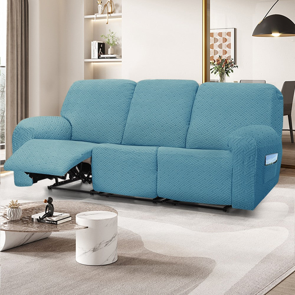 Sofa Cover for All Seasons-Elastic All-Inclusive Recliner Cover for First-Class Comfort  REC REC
