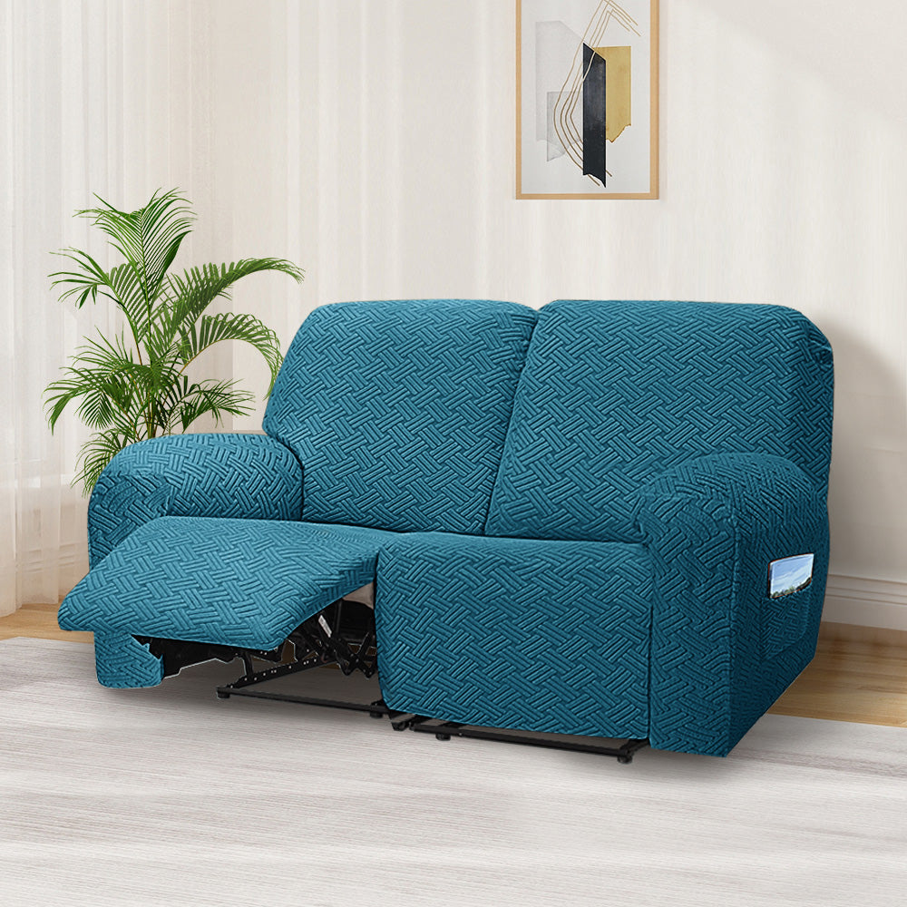 Sofa Cover for All Seasons-Elastic All-Inclusive Recliner Cover for First-Class Comfort  REC REC