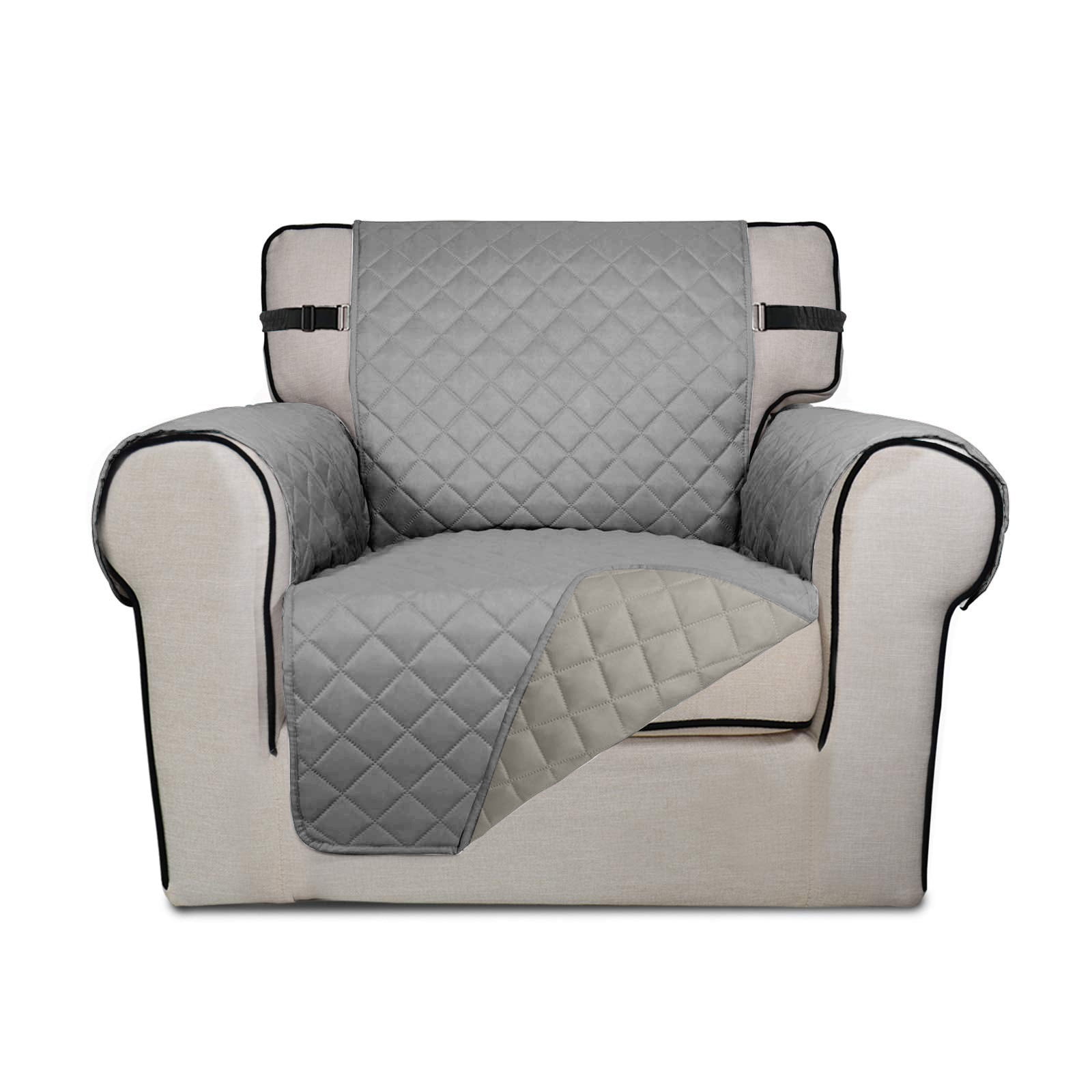 Sanmadrola 100% Waterproof Sofa Cover Machine Washable Couch Cover Love Seat Slipcover