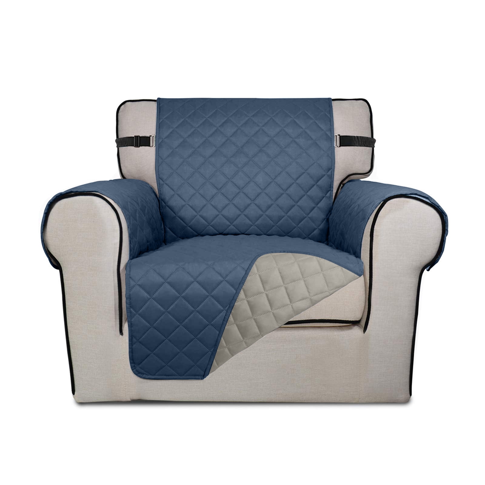 Sanmadrola 100% Waterproof Sofa Cover Machine Washable Couch Cover Love Seat Slipcover