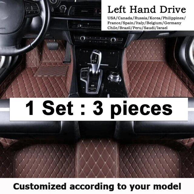 For Ford Focus Mk2 Mk2.5 2005~2015 Car Floor Mats Rugs Panel Footpads Anti-Slip Carpet Cover Cape Foot Pads Sticker Accessories