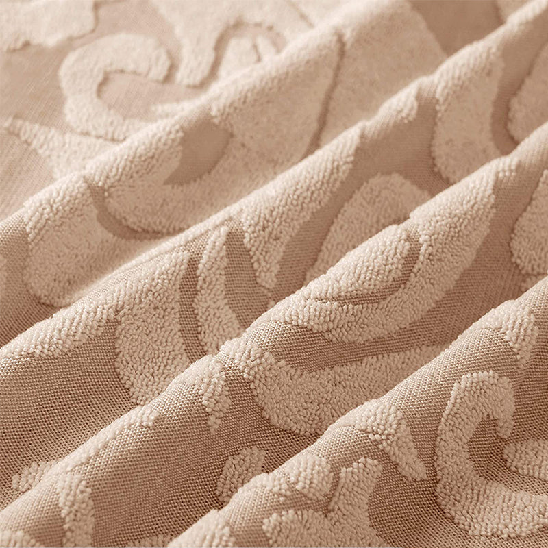 Jacquard Dustproof Stretchable Recliner Cover With L shape Covers  REC REC