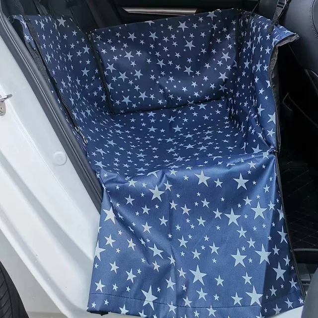 Dog Car Seat Cover Waterproof Pet Travel Dog Carrier Hammock Car Rear Seat Protector Mat Safety Carrier Dogs Cats Car Seat Bag