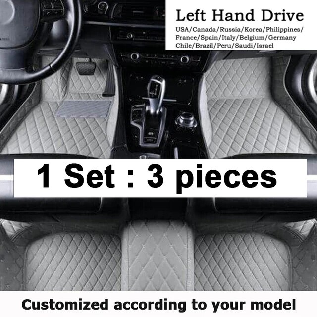 For Ford Focus Mk2 Mk2.5 2005~2015 Car Floor Mats Rugs Panel Footpads Anti-Slip Carpet Cover Cape Foot Pads Sticker Accessories