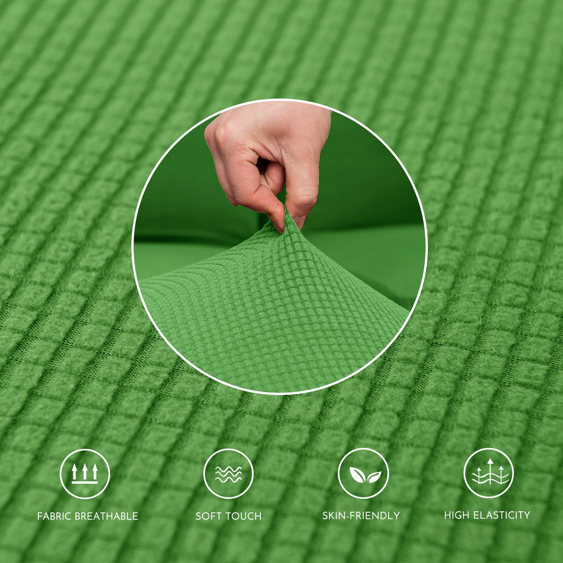 Dorothy Seperated Plaid Sofa Cushion Covers