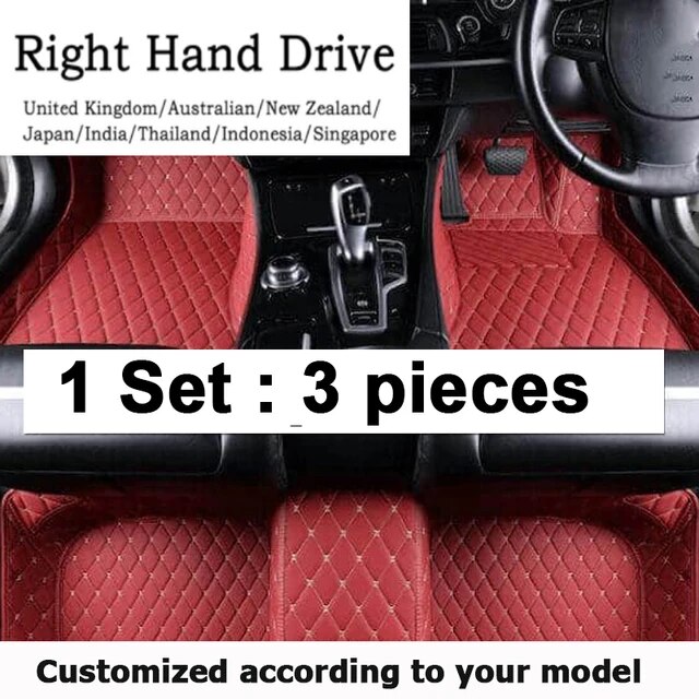 For Ford Focus Mk2 Mk2.5 2005~2015 Car Floor Mats Rugs Panel Footpads Anti-Slip Carpet Cover Cape Foot Pads Sticker Accessories