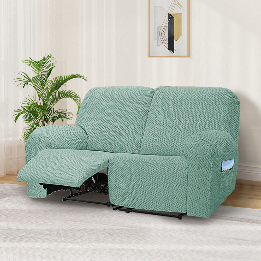 Sofa Cover for All Seasons-Elastic All-Inclusive Recliner Cover for First-Class Comfort  REC REC