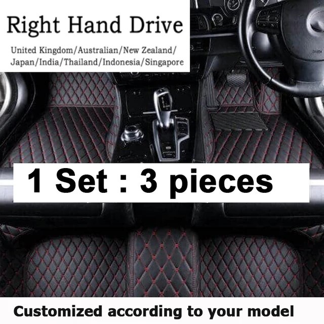 For Ford Focus Mk2 Mk2.5 2005~2015 Car Floor Mats Rugs Panel Footpads Anti-Slip Carpet Cover Cape Foot Pads Sticker Accessories