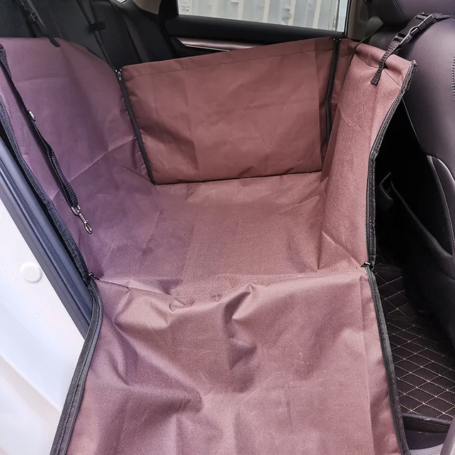 Dog Car Seat Cover Waterproof Pet Travel Dog Carrier Hammock Car Rear Seat Protector Mat Safety Carrier Dogs Cats Car Seat Bag