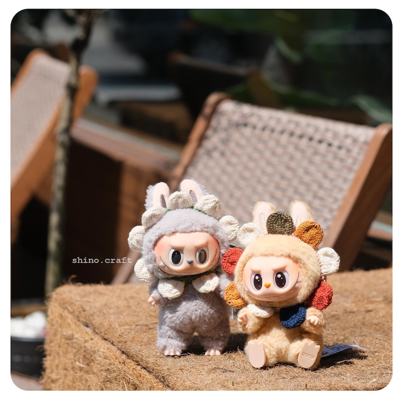 Labubu outfits Blooming Garden Series (No Doll Included)