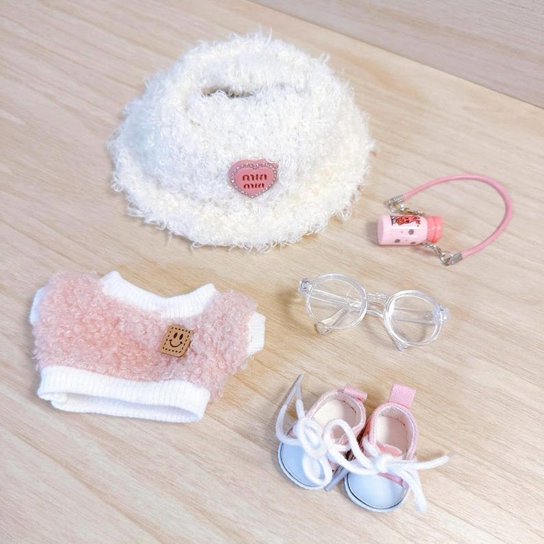 Labubu outfits Sakura Bunny Kimono (No Doll Included)