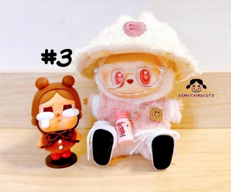 Labubu outfits Sakura Bunny Kimono (No Doll Included)