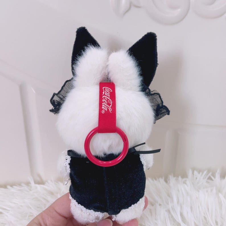 Labubu outfits Gothic Cat Maid Set (No Doll Included)