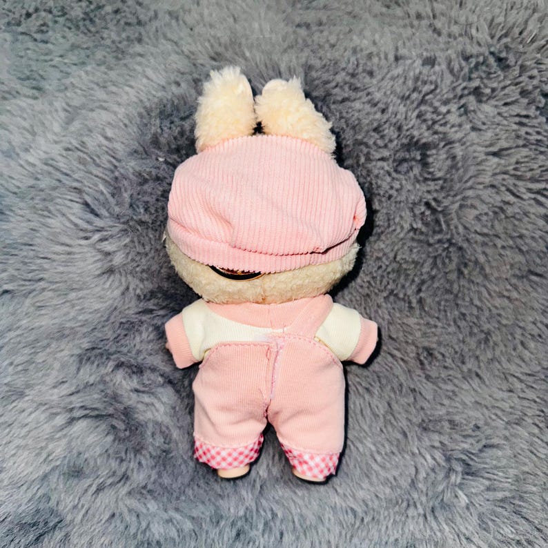 Labubu outfits Sporty Team Uniform Set – Blue / Pink Edition (No Doll Included)