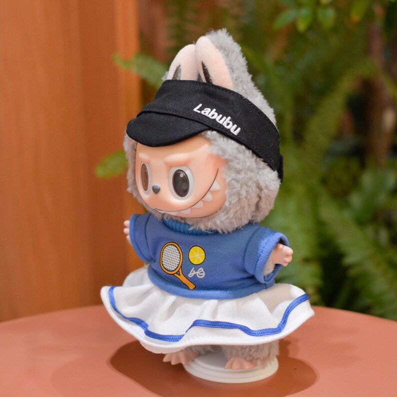 Labubu outfits Varsity Tennis Club Set (No Doll Included)