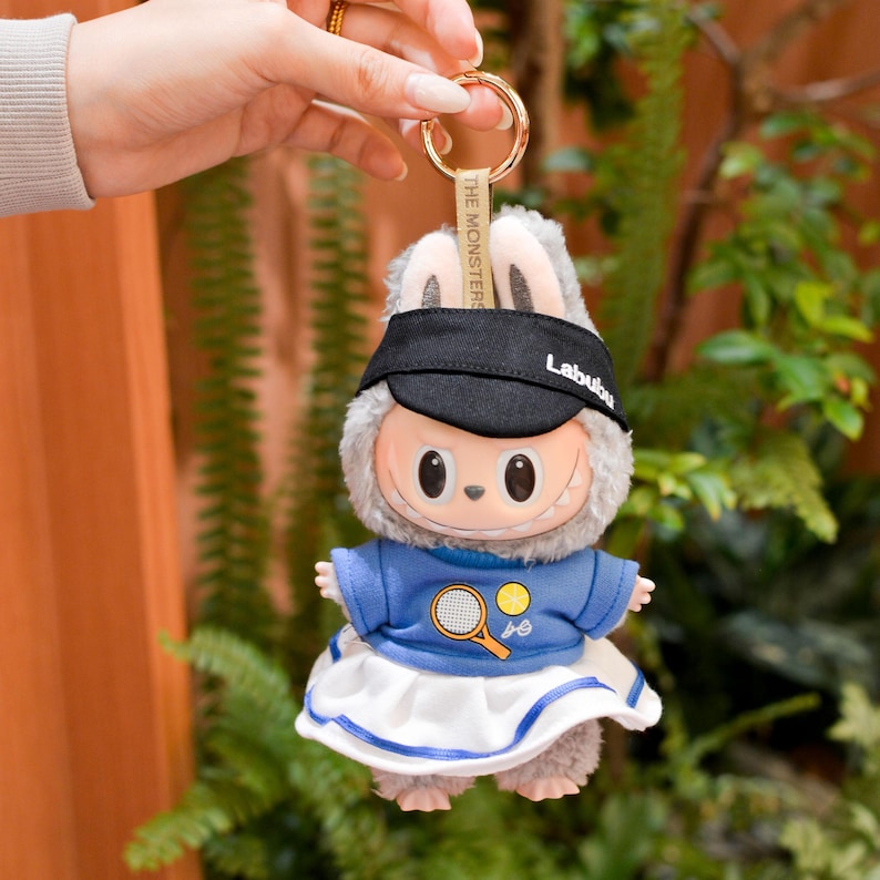 Labubu outfits Varsity Tennis Club Set (No Doll Included)