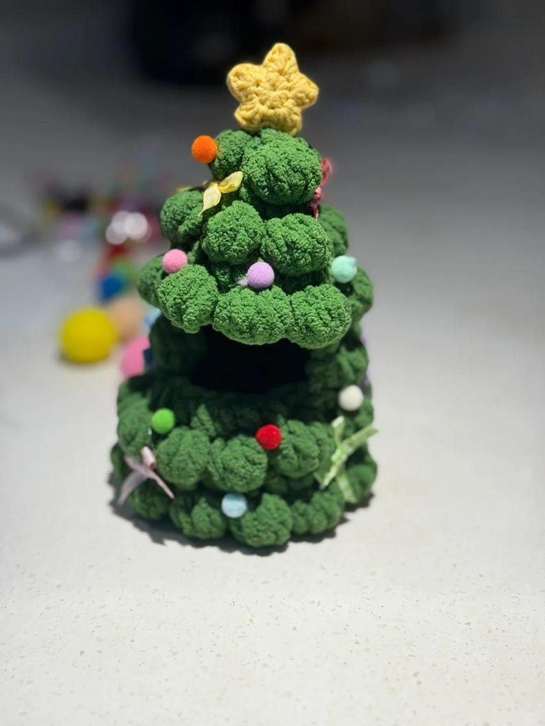 Labubu outfits Festive Christmas Tree Costume (No Doll Included)