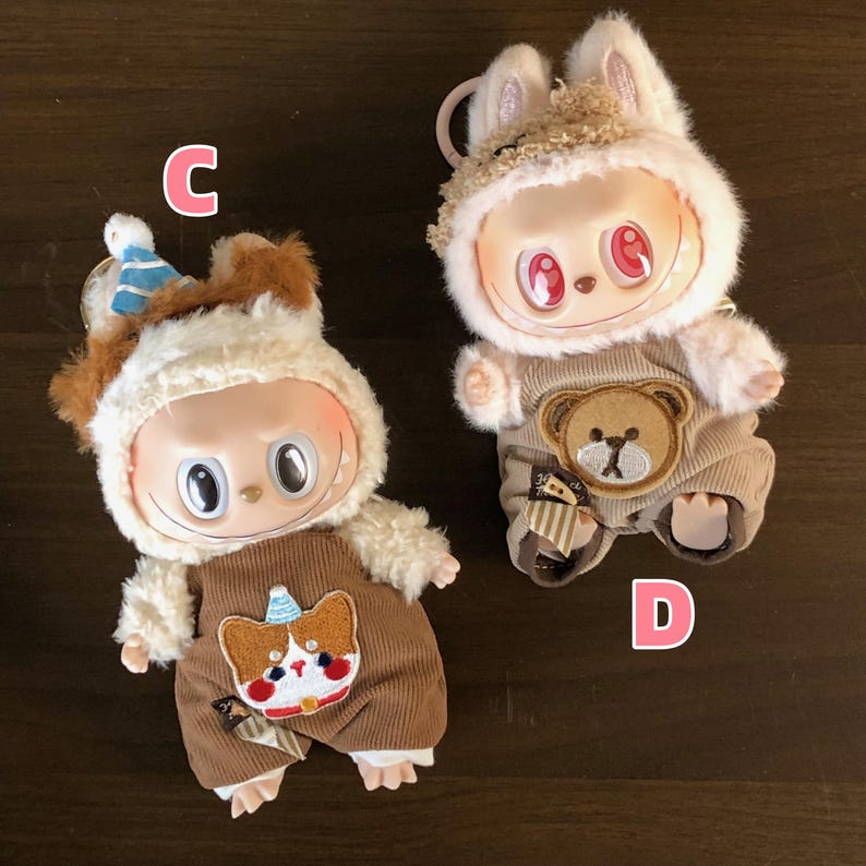 Labubu outfits Mini Woodland Charm Collection (No Doll Included)