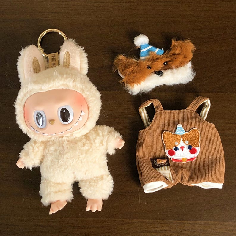 Labubu outfits Mini Woodland Charm Collection (No Doll Included)