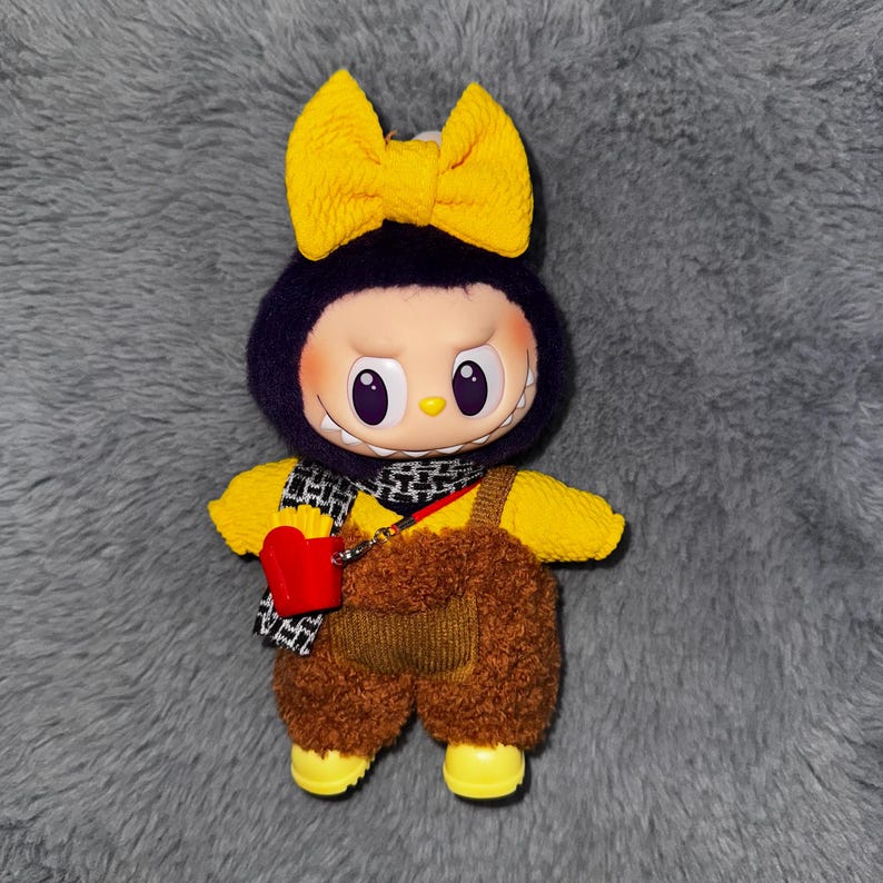 Labubu outfits Honey Bee Picnic Adventure (No Doll Included)