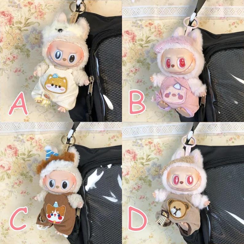 Labubu outfits Mini Woodland Charm Collection (No Doll Included)