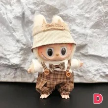 Labubu outfits Vintage Bookworm Set (No Doll Included)