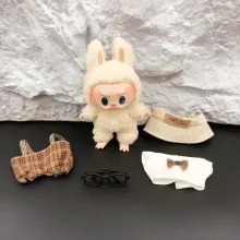 Labubu outfits Vintage Bookworm Set (No Doll Included)