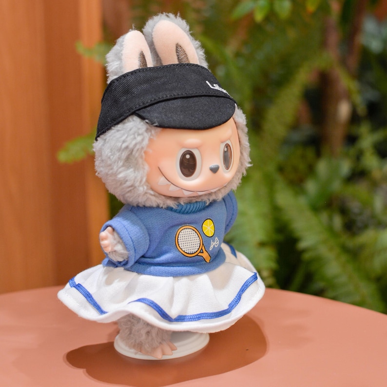 Labubu outfits Varsity Tennis Club Set (No Doll Included)