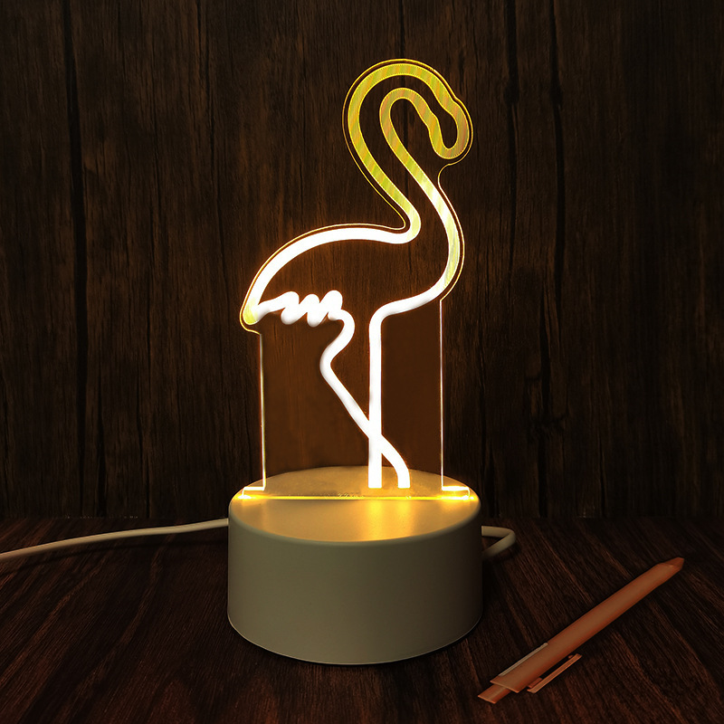 Sanrio 3D LED Optical Illusion Sleep Night Light 3/7 Colors Bedroom Decor Table Lamp Birthday Xmas Gifts