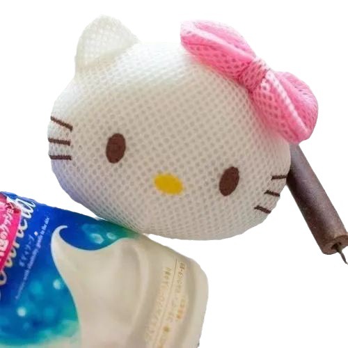 Sanrio Shower Ball Gentle Exfoliating Bath Sponge Loofah Pouf