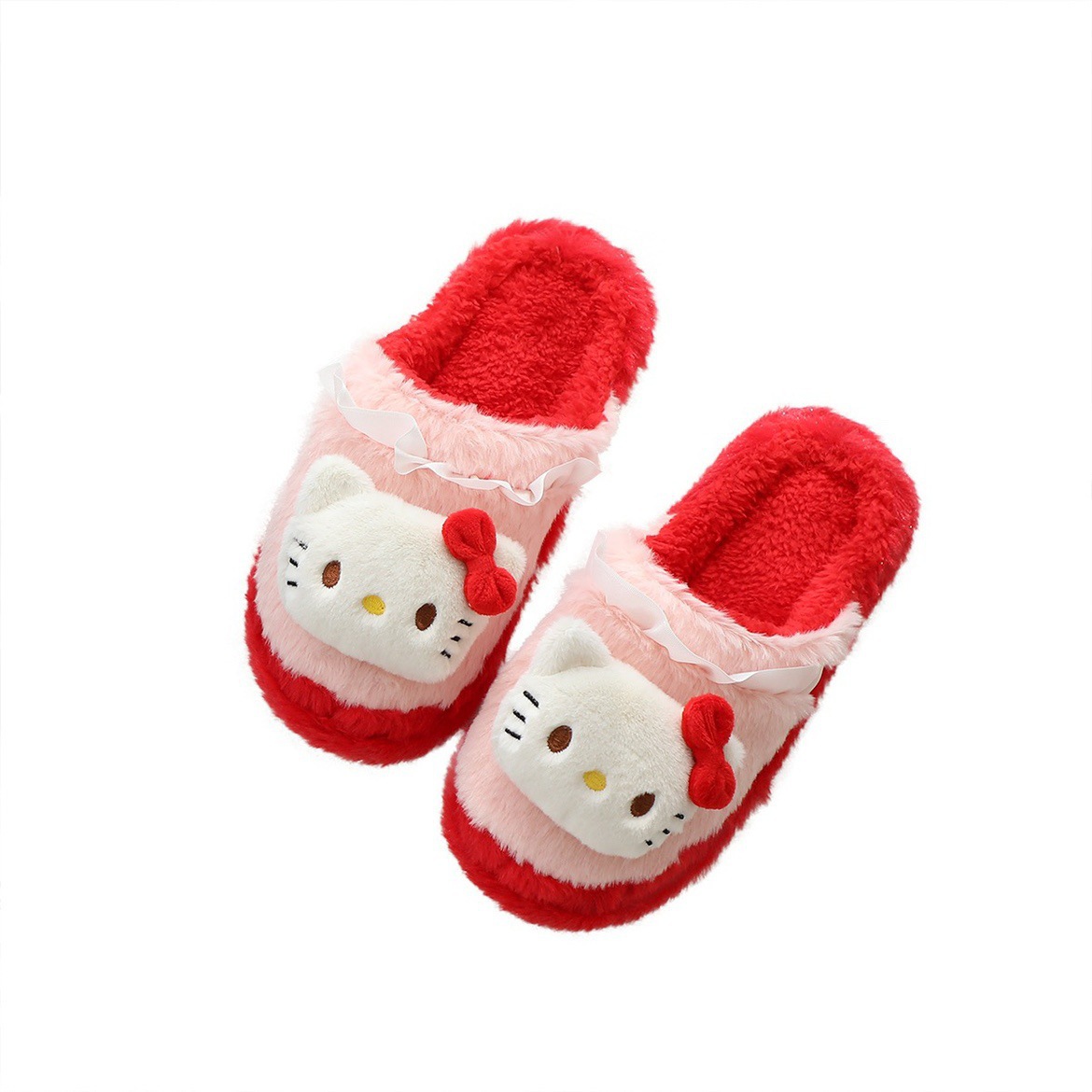 Sanrio Fuzzy Slippers Women Kawaii Slippers for Women House Slippers Cute Slippers