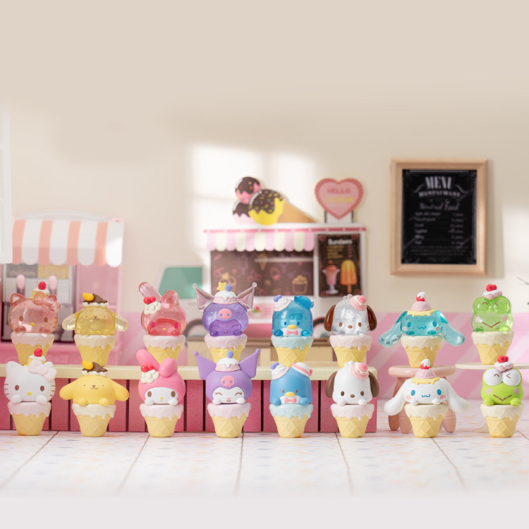 Sanrio Mini Ice Creams Blind Box（3 pcs in a bag）