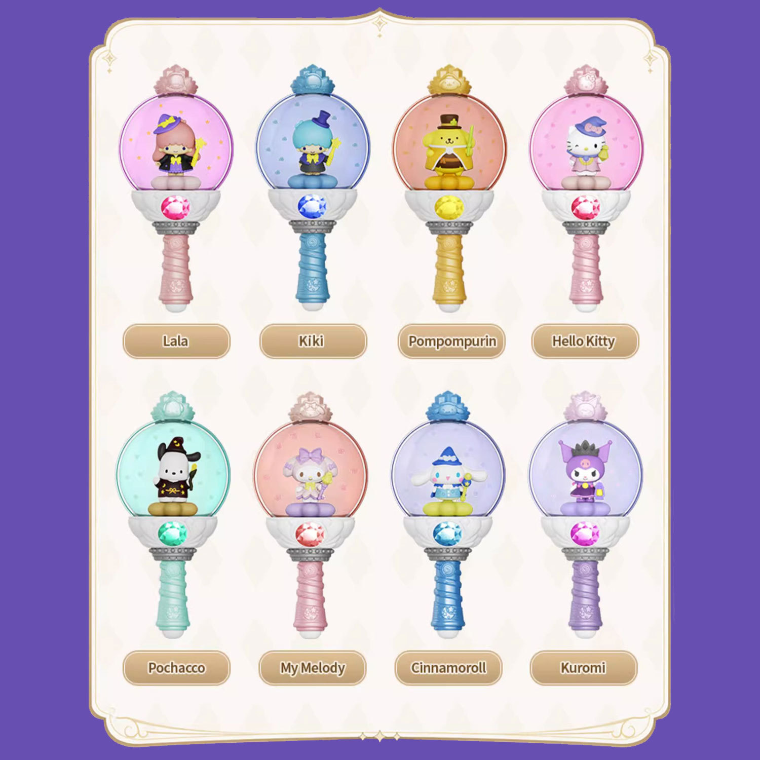 Sanrio Mini Ice Creams Blind Box（3 pcs in a bag）