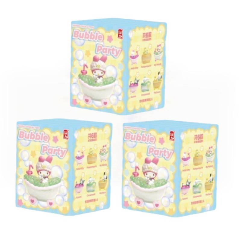 Sanrio Bubble Party Blind Box Figures
