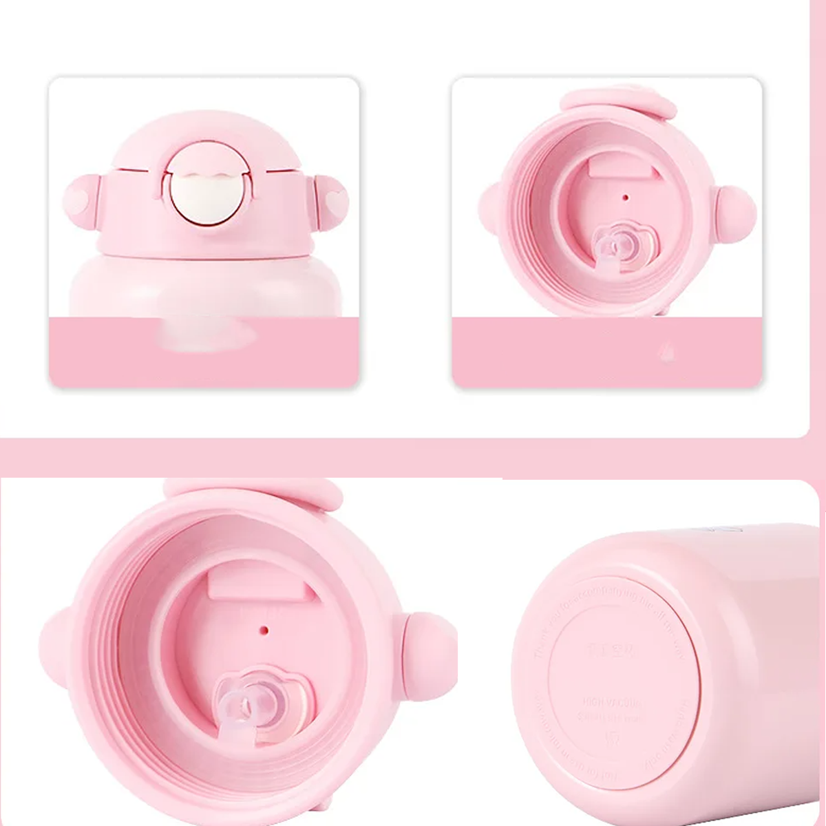 550ML Cute HelloKittys Sippy Water Cup Vacuum Flask Stainless Steel High Capacity Insulated Mug